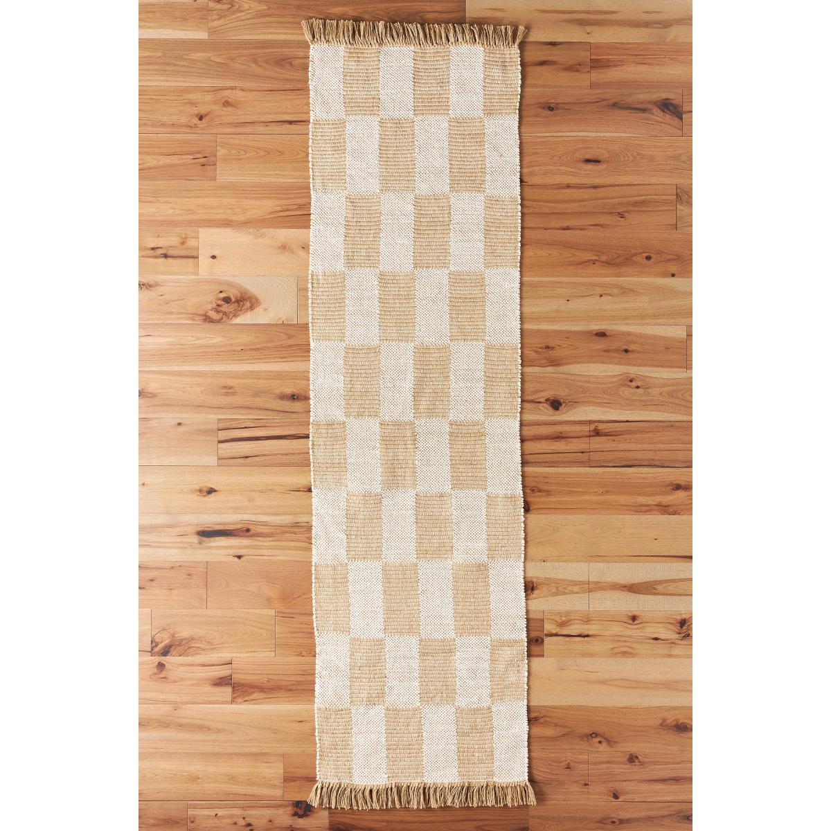 Amber Lewis for Anthropologie Checkered Jute Rug – image 4