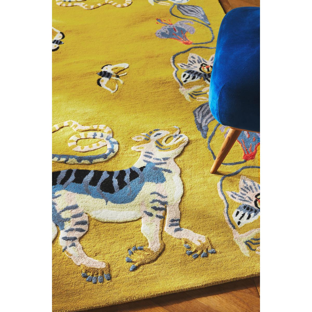 Sarah Gordon Tufted Flora & Fauna Rug – image 2