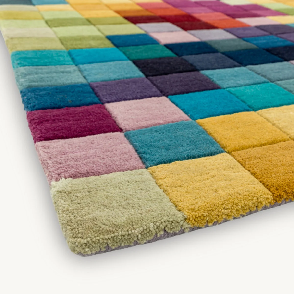 Funk Rug, 1.2m x 1.7m / Yellow – image 4