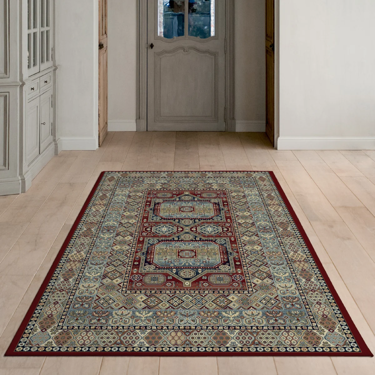 Da Vinci Rug, 1.6m x 2.3m / Red – image 2