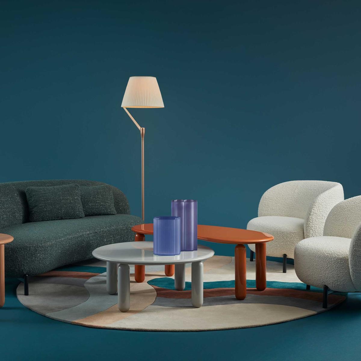 Kartell Rug Patricia Urquilola 250x250 F6, Round 100% Wool | Barker & Stonehouse – image 2