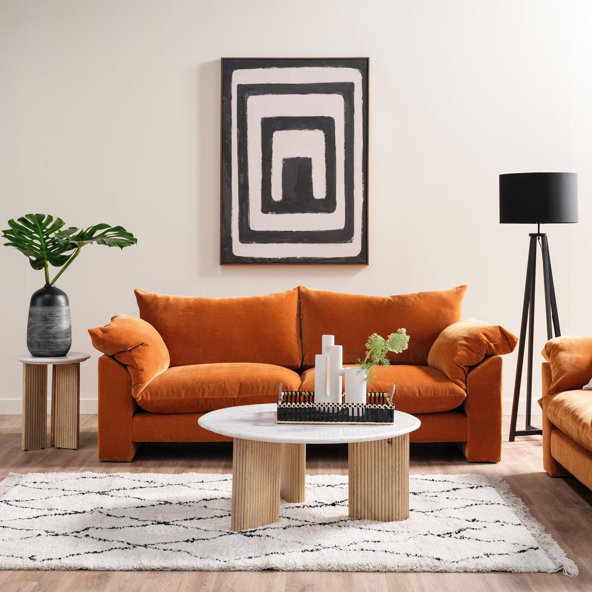 Bohdi Cream Diamond 120x170cm Rug, Square | W120cm | Barker & Stonehouse – image 2