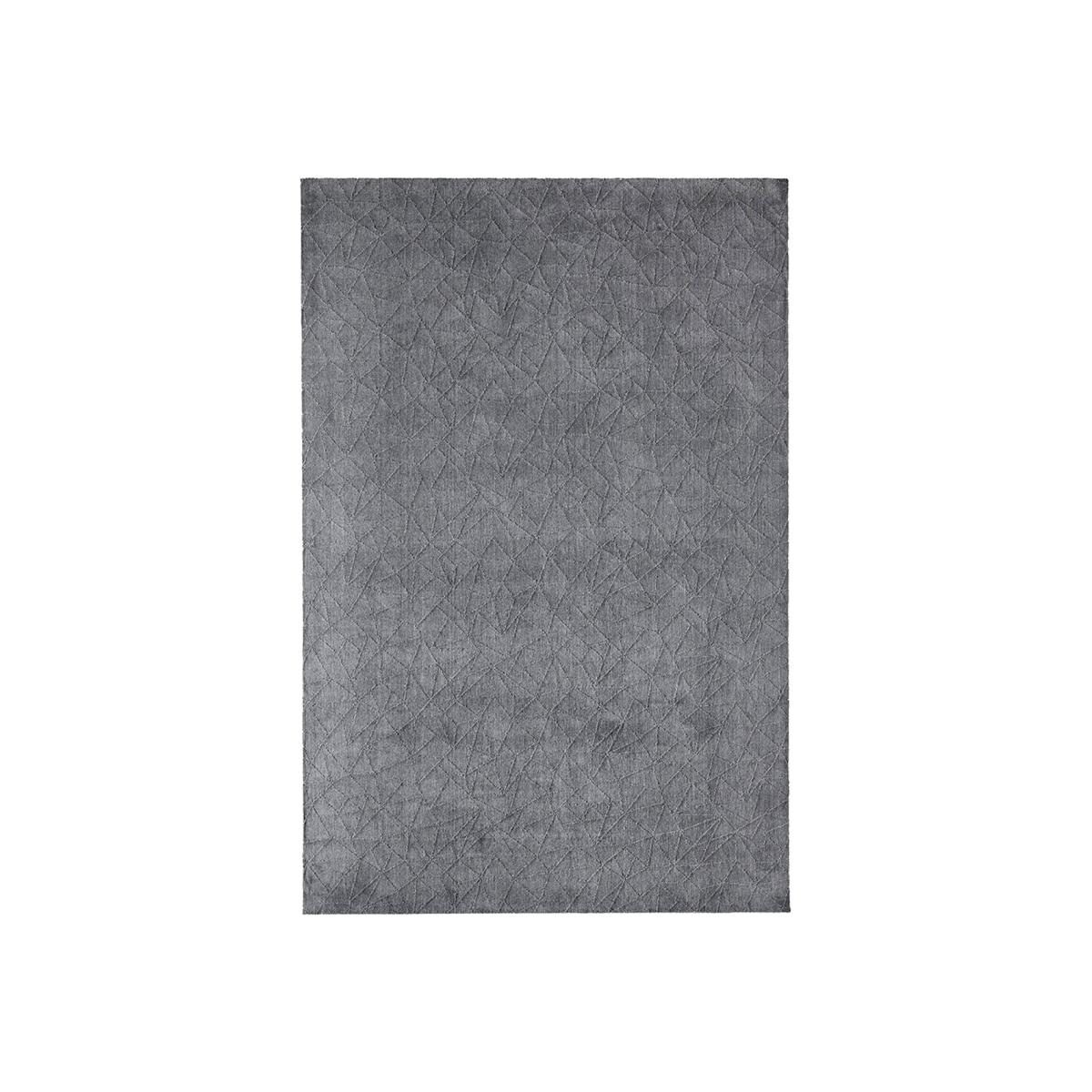 Calligaris Connect Rug 200x300cm, Square, Grey | Barker & Stonehouse
