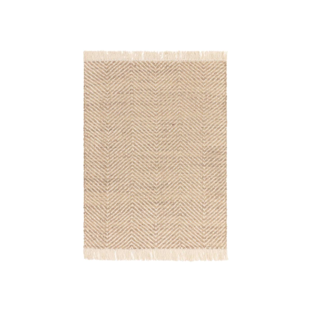Galicia 120x170cm Rug Sand, Square, Neutral | Barker & Stonehouse