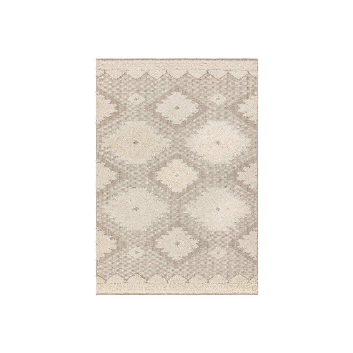 Tate Tufted Rug. Natural Cream