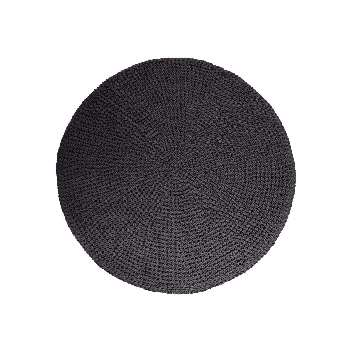 Cane-Line Discover Indoor Outdoor Rug, Dark Grey