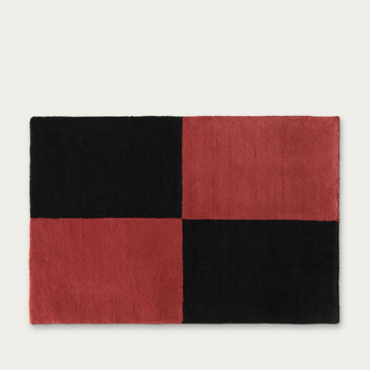 Red/Black Door Mat – image 1