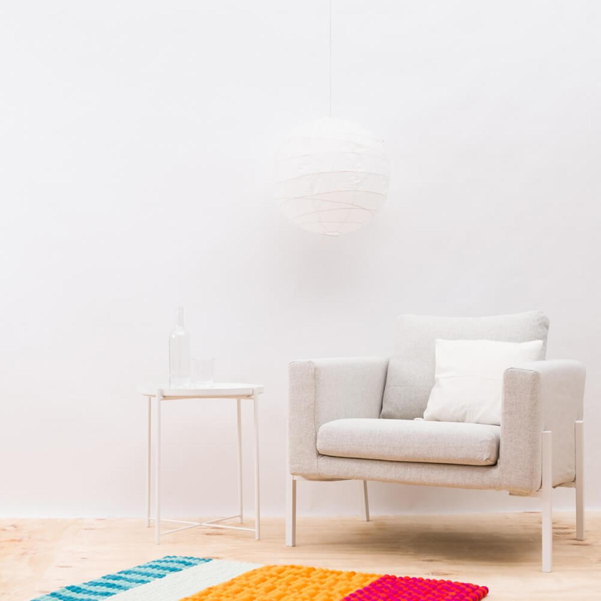 Kerala 1 Felt Ball Rug – image 4