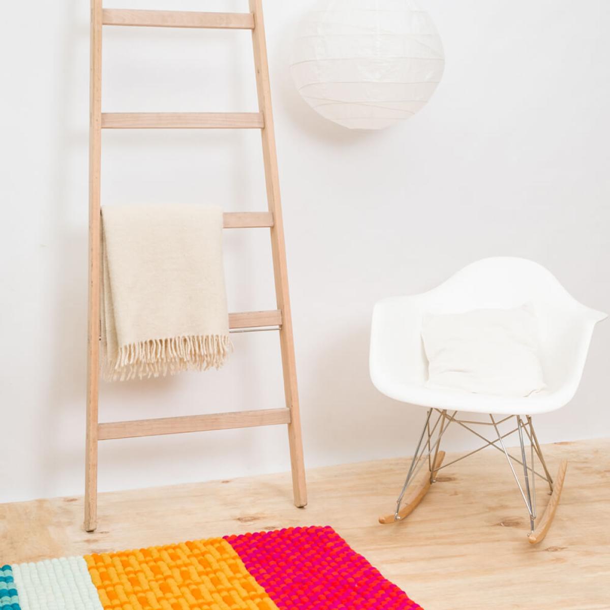 Kerala 1 Felt Ball Rug – image 5