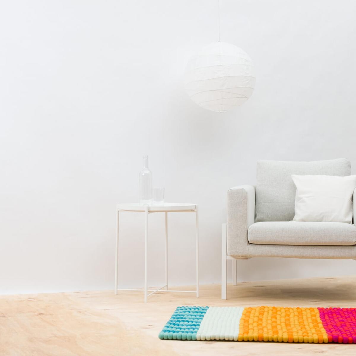 Kerala 1 Felt Ball Rug – image 7
