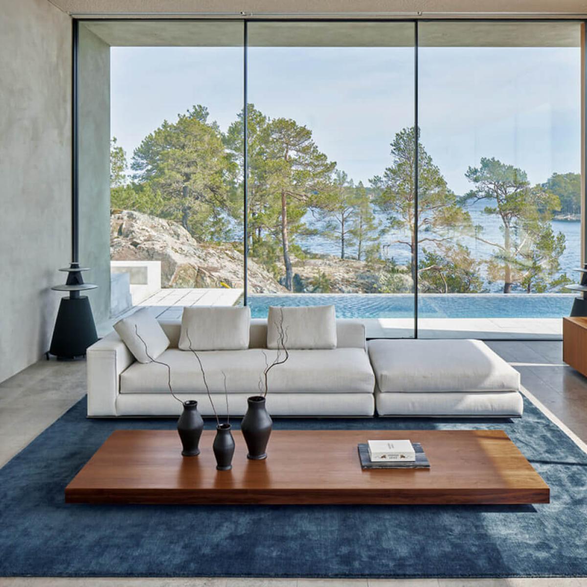 Muted Blue Grand Rug – image 2