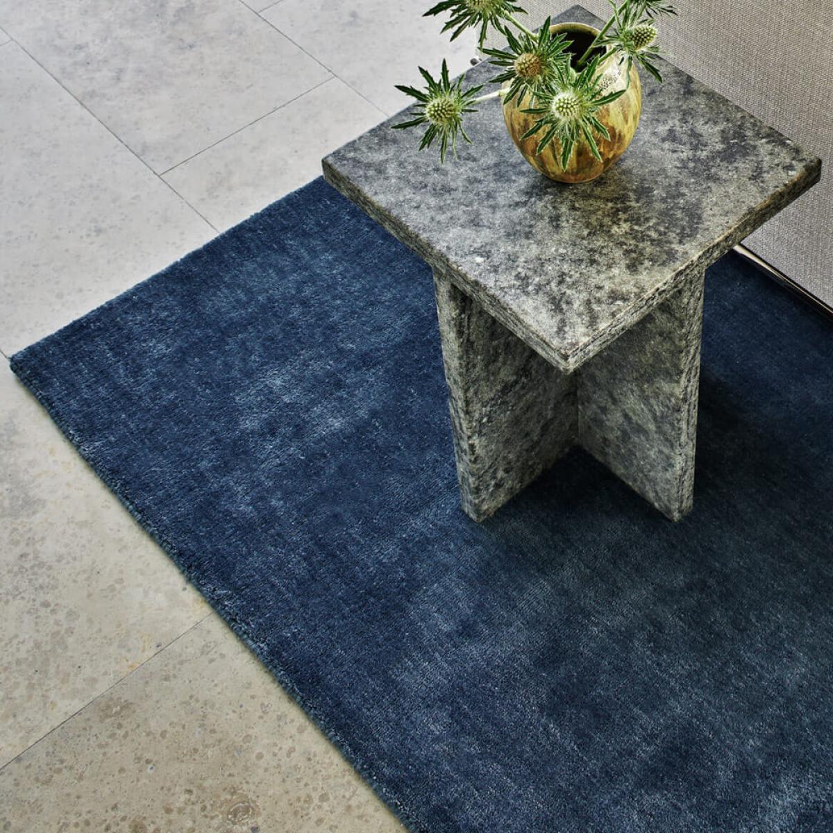 Muted Blue Grand Rug – image 4