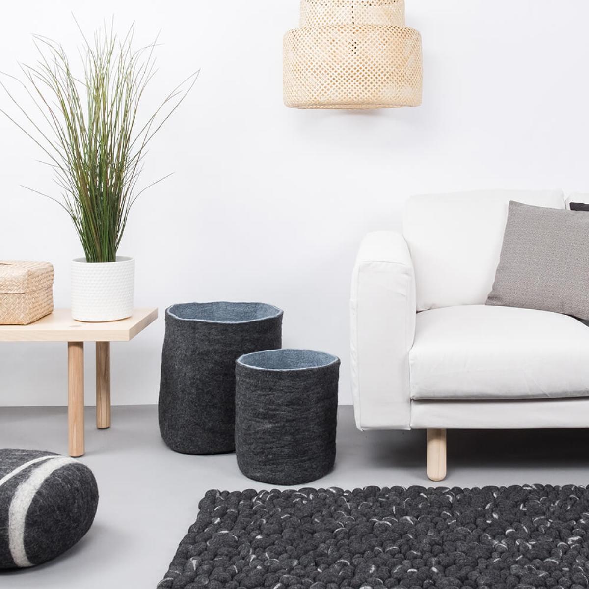 Felt Ball Rug Kurt Square – image 4
