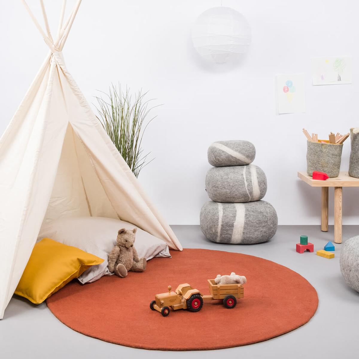 Felt Rug Lora Round – image 7