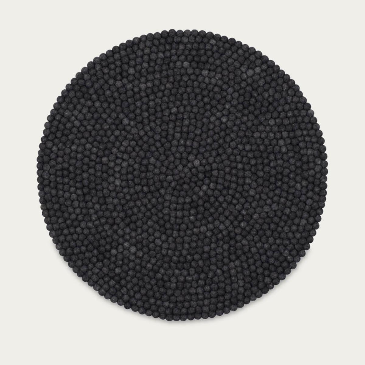 Felt Ball Rug Hugo Round – image 1