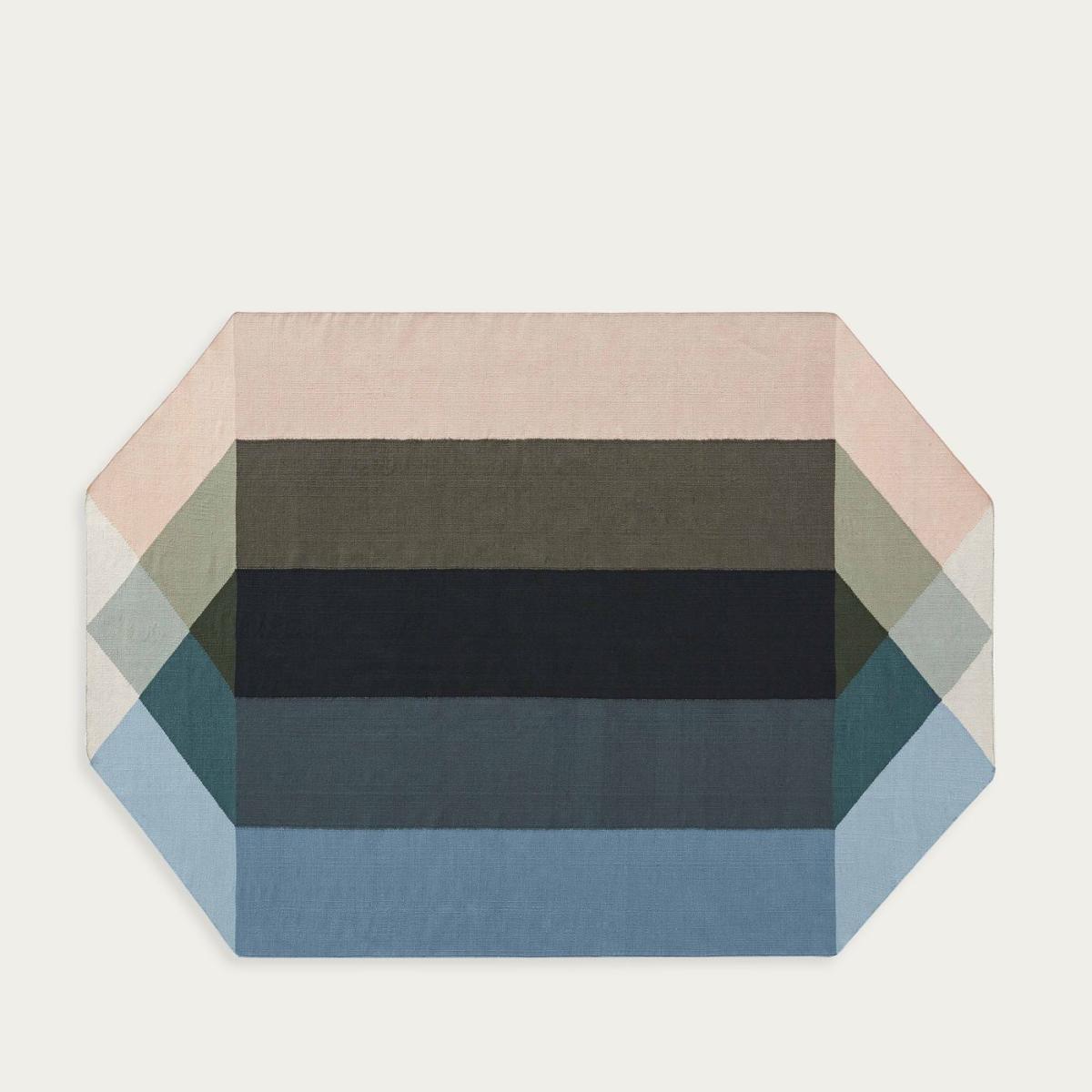 Nude/Petrol Killim Diamond – image 1