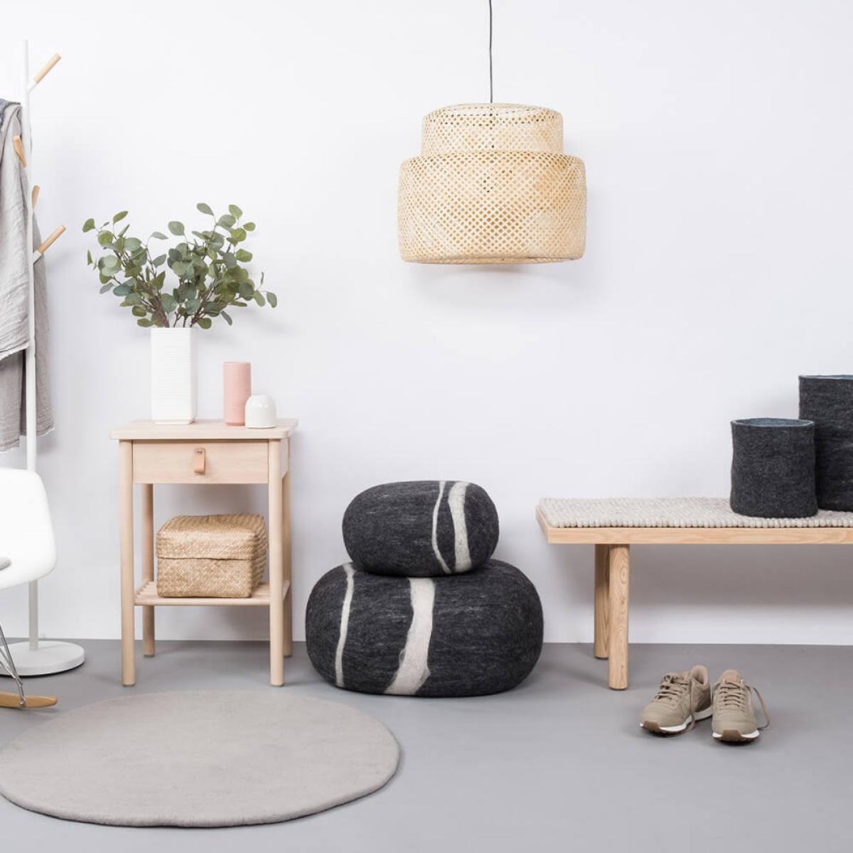 Felt Rug Luis Round – image 4