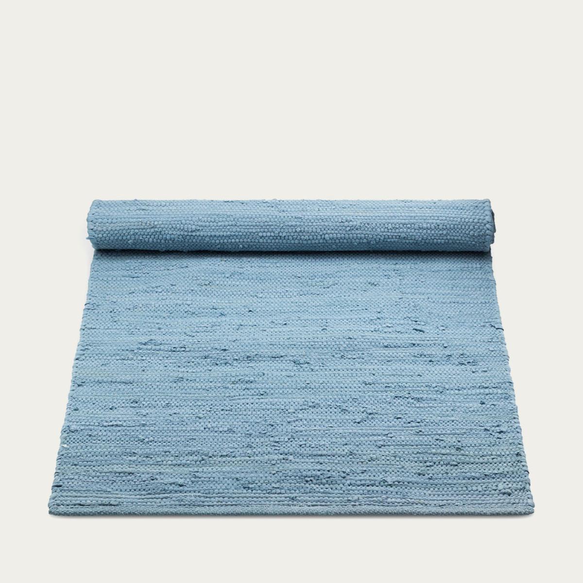 Eternity Blue Cotton Rug