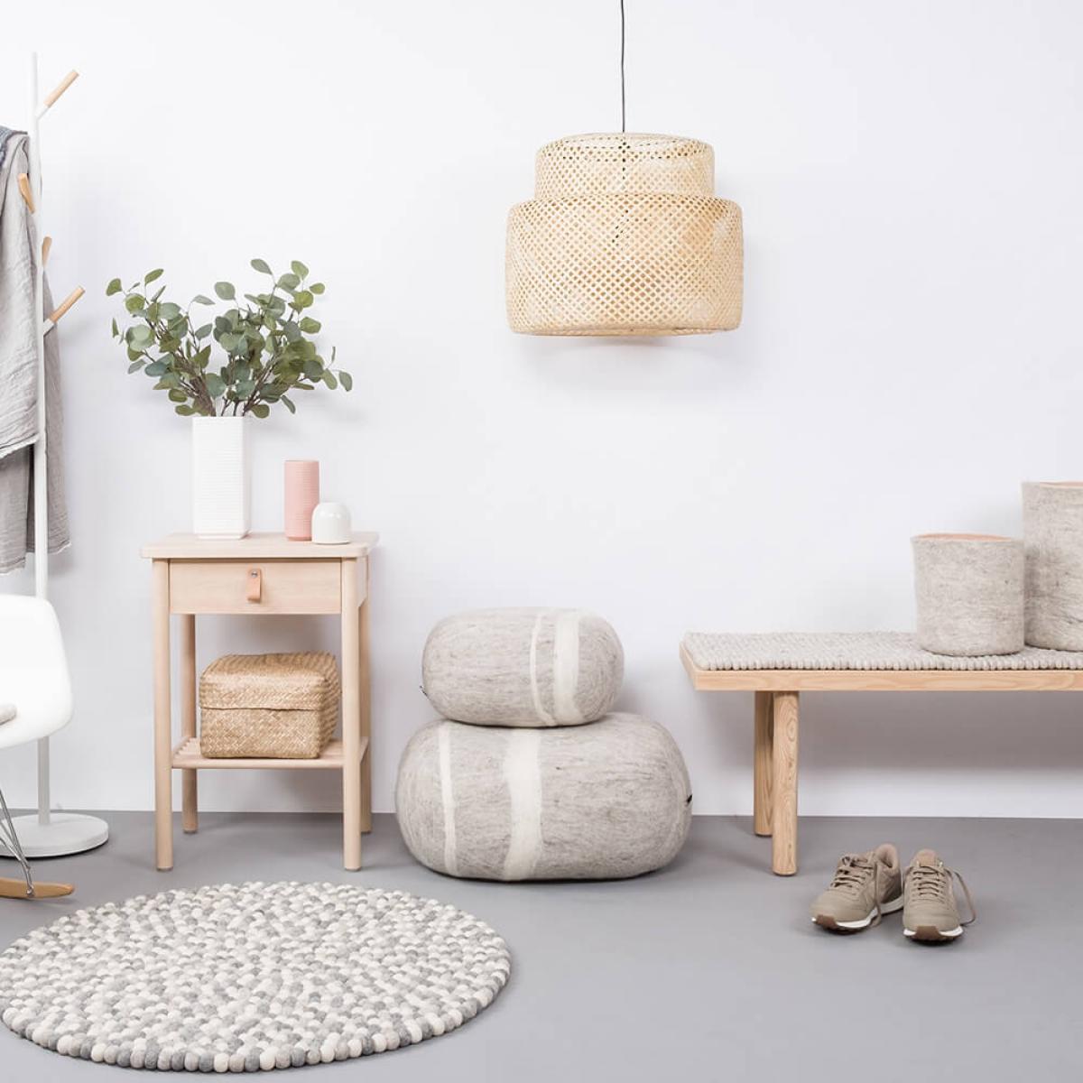 Felt Ball Rug Hella Round – image 4