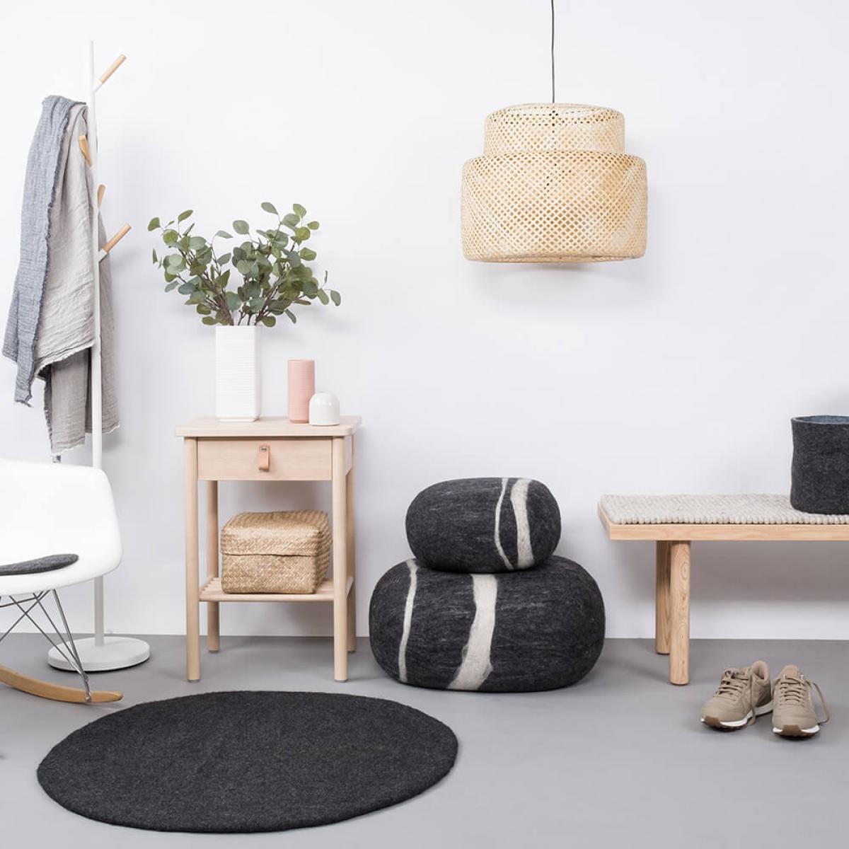 Felt Rug Hugo Round – image 4