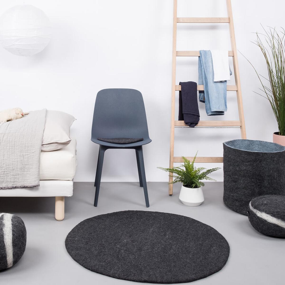 Felt Rug Hugo Round – image 6