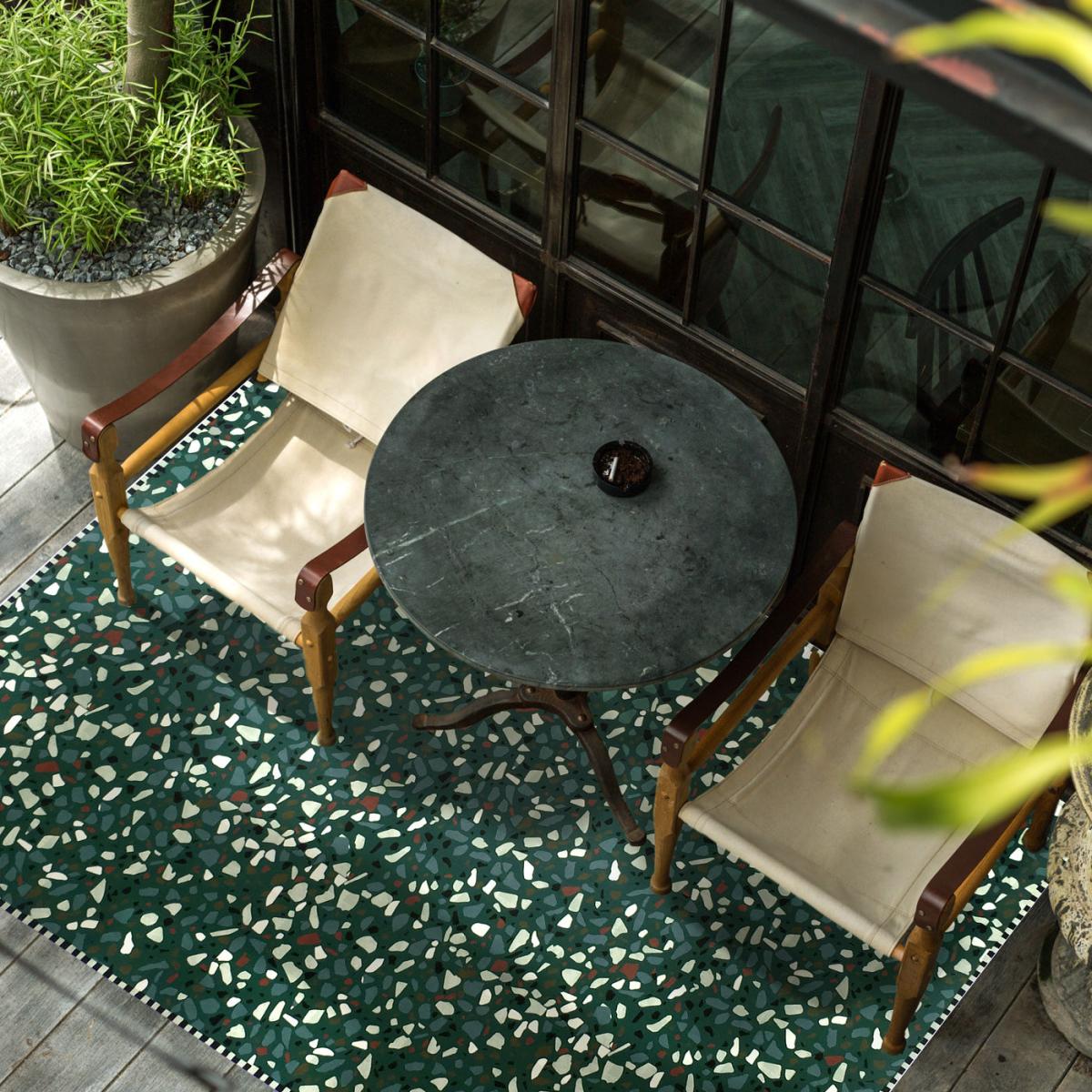 Green Terrazzo Rug – image 2
