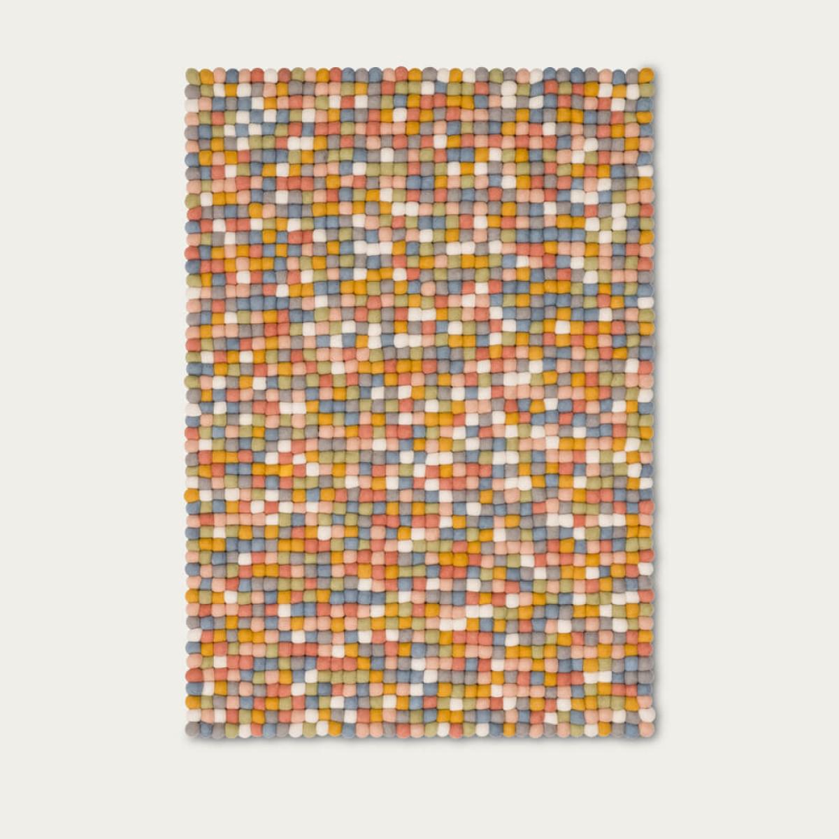 Felt Ball Rug Liese Square – image 1