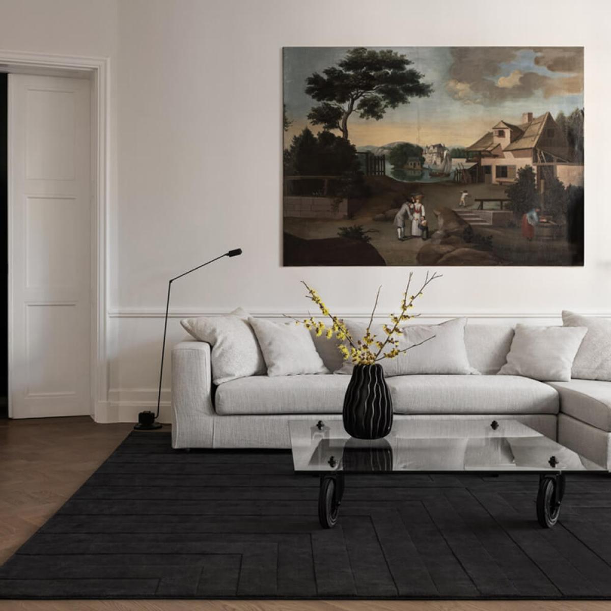 Black Coffee 3 Lux Rug – image 2