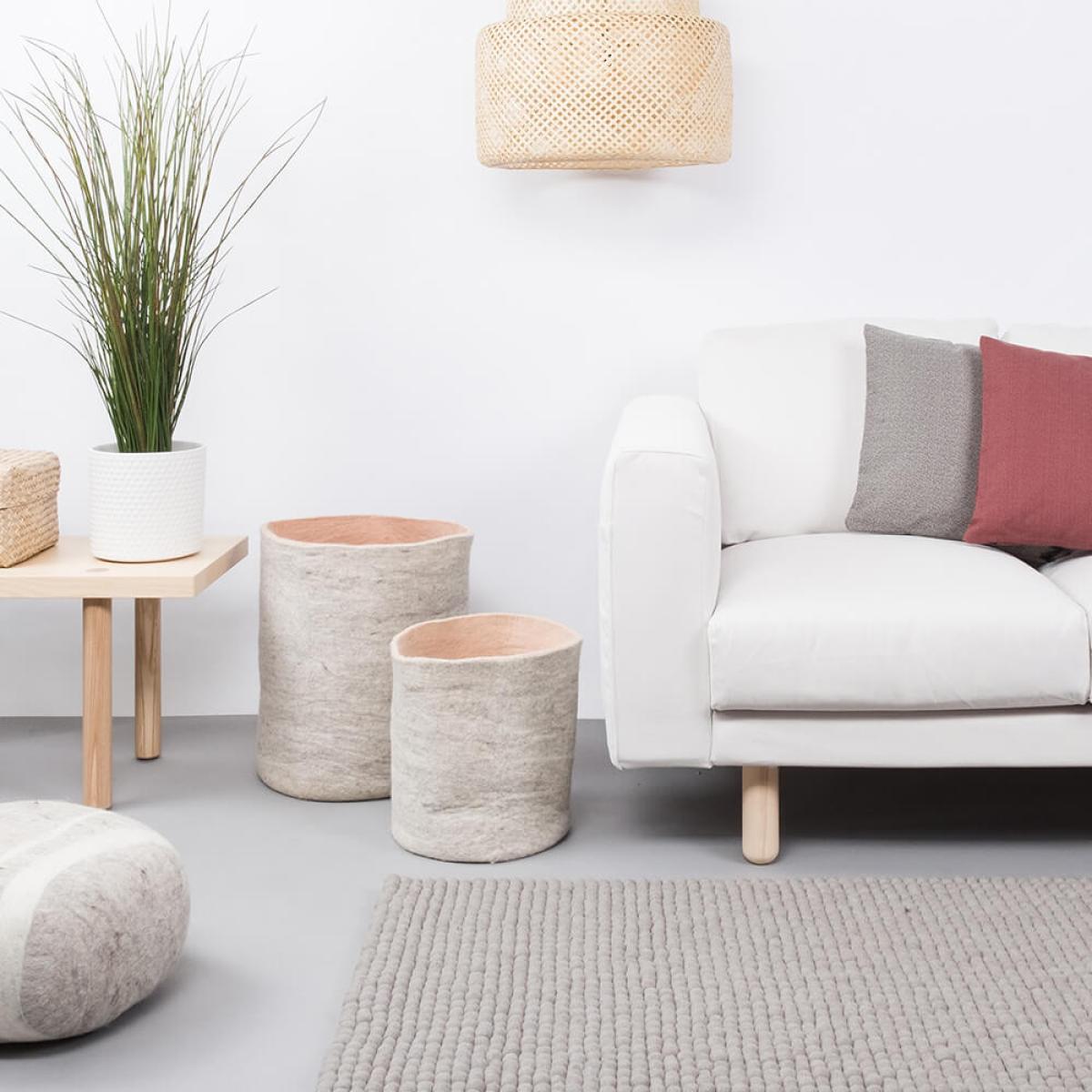 Felt Ball Rug Luis Square – image 4