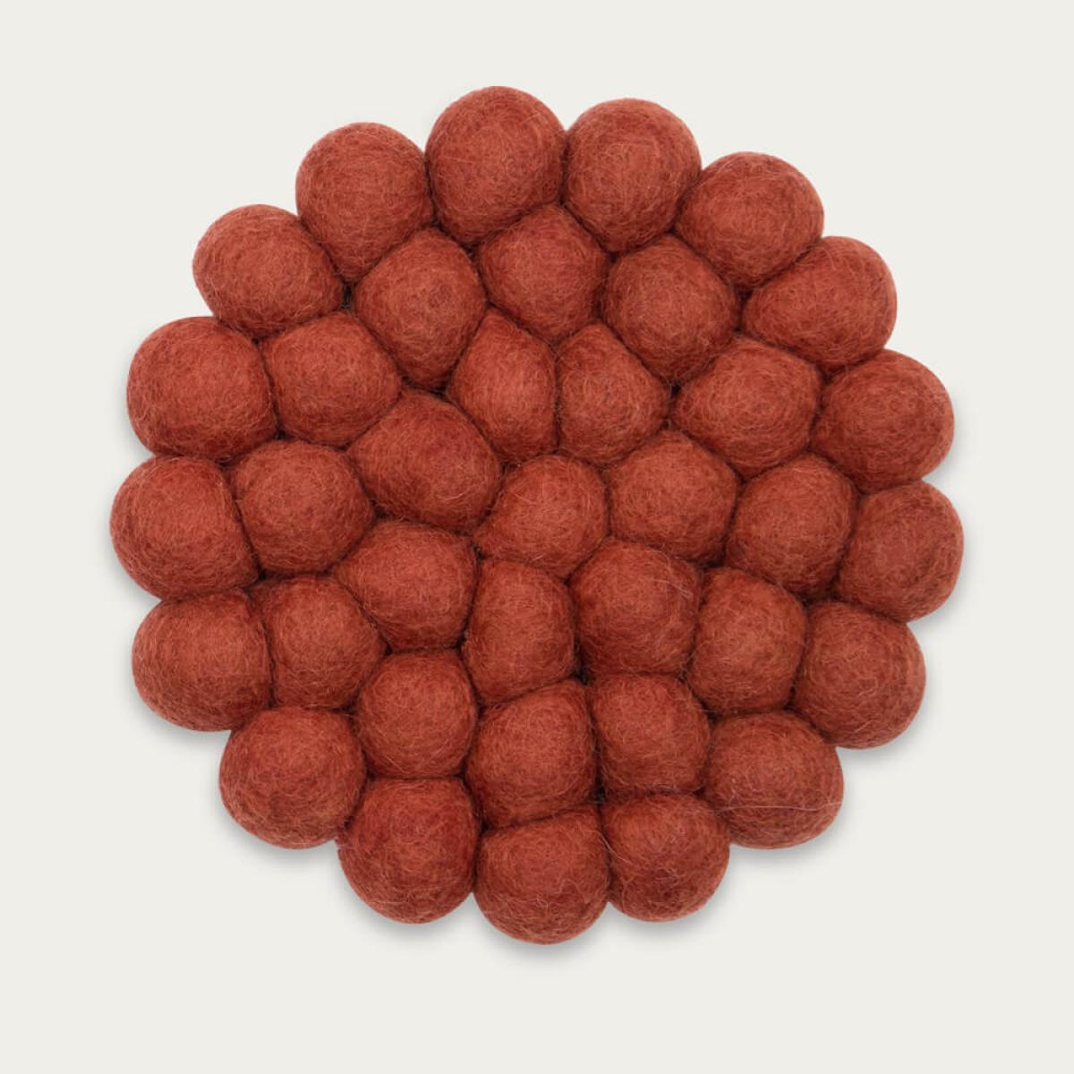 Felt Ball Rug Lora Round – image 9