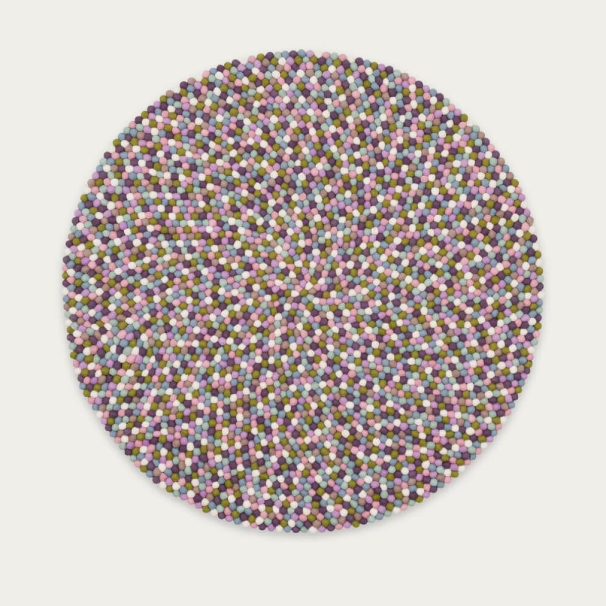 Felt Ball Rug Greta Round – image 8