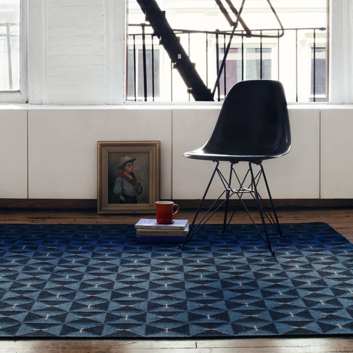 Teal Mosaik Rug – image 2