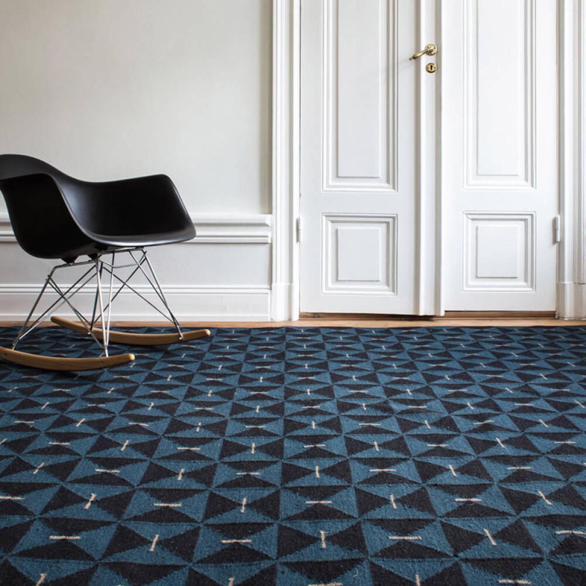 Teal Mosaik Rug – image 3