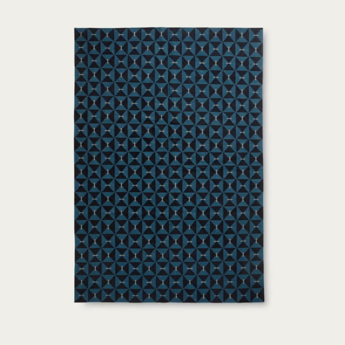Teal Mosaik Rug – image 1