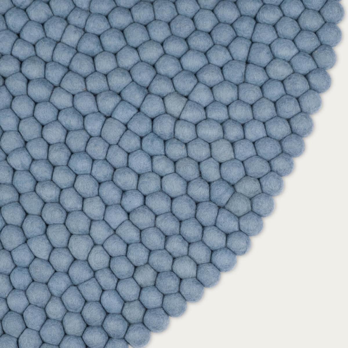 Felt Ball Rug Mia Round – image 2