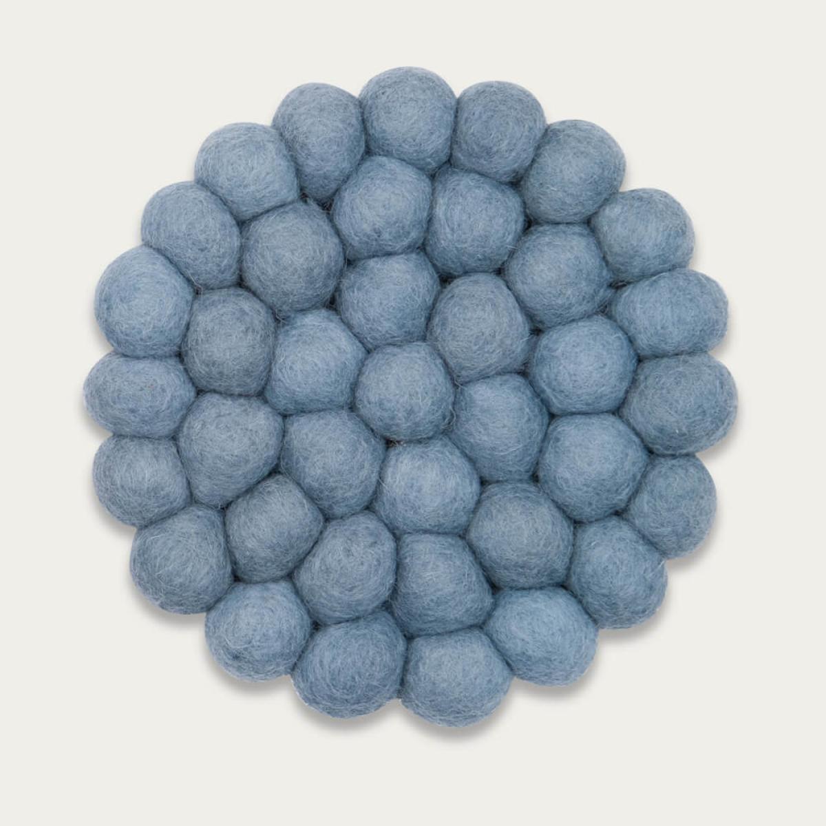 Felt Ball Rug Mia Round – image 9