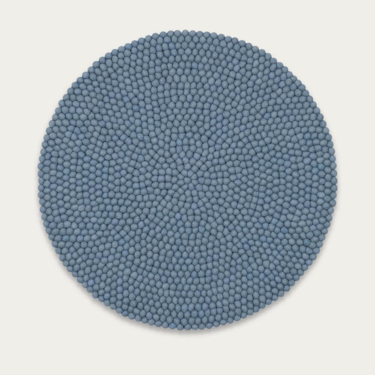Felt Ball Rug Mia Round – image 1