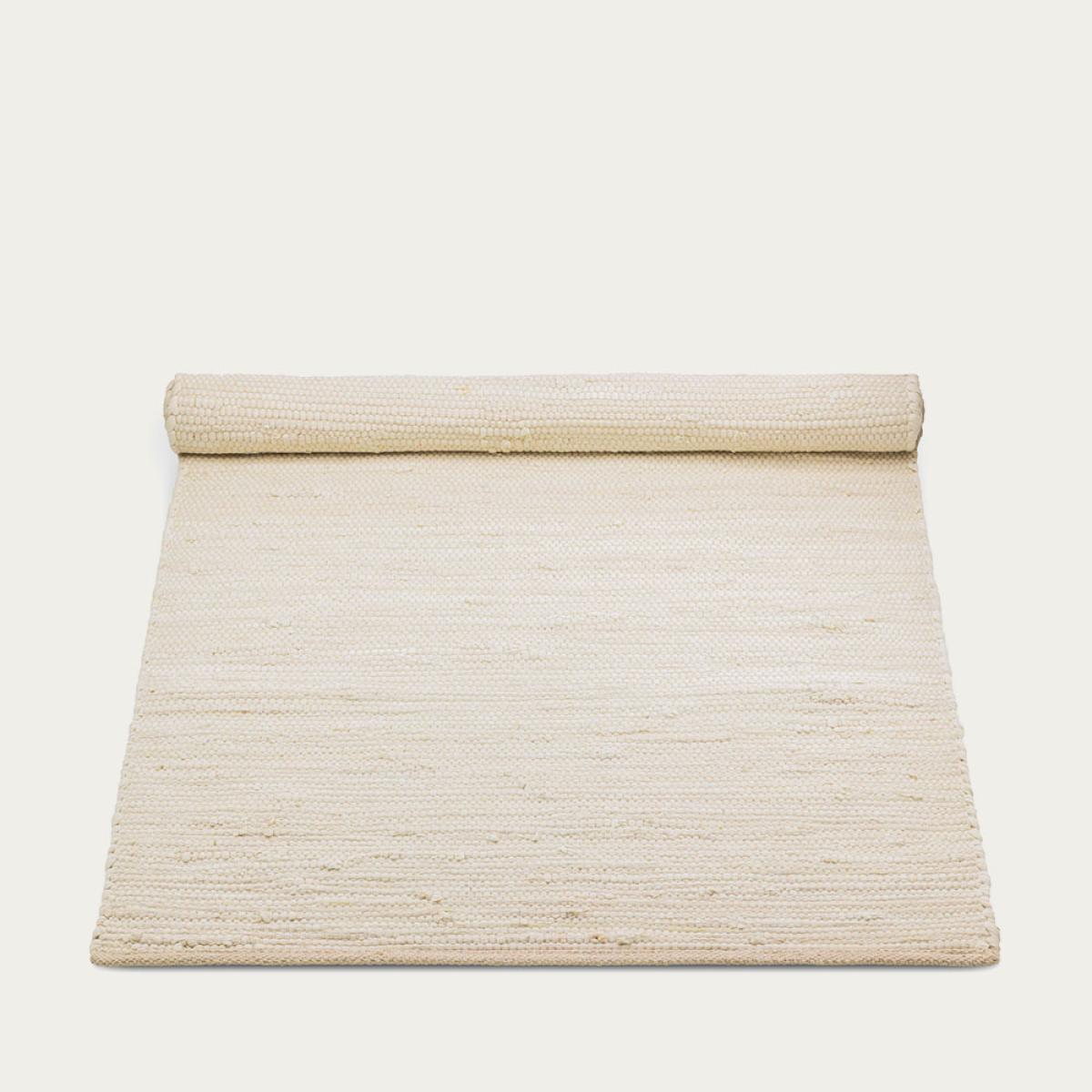 Desert White Cotton Rug – image 1
