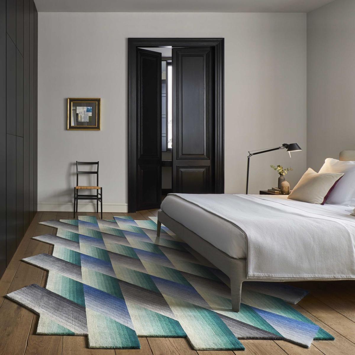 Azul Alfombra Hand Knotted Mirage – image 2