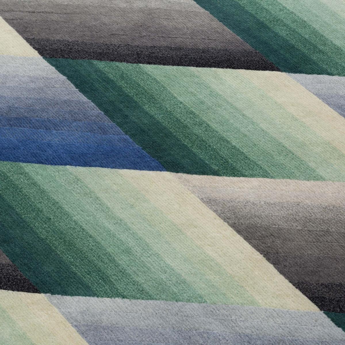 Azul Alfombra Hand Knotted Mirage – image 3