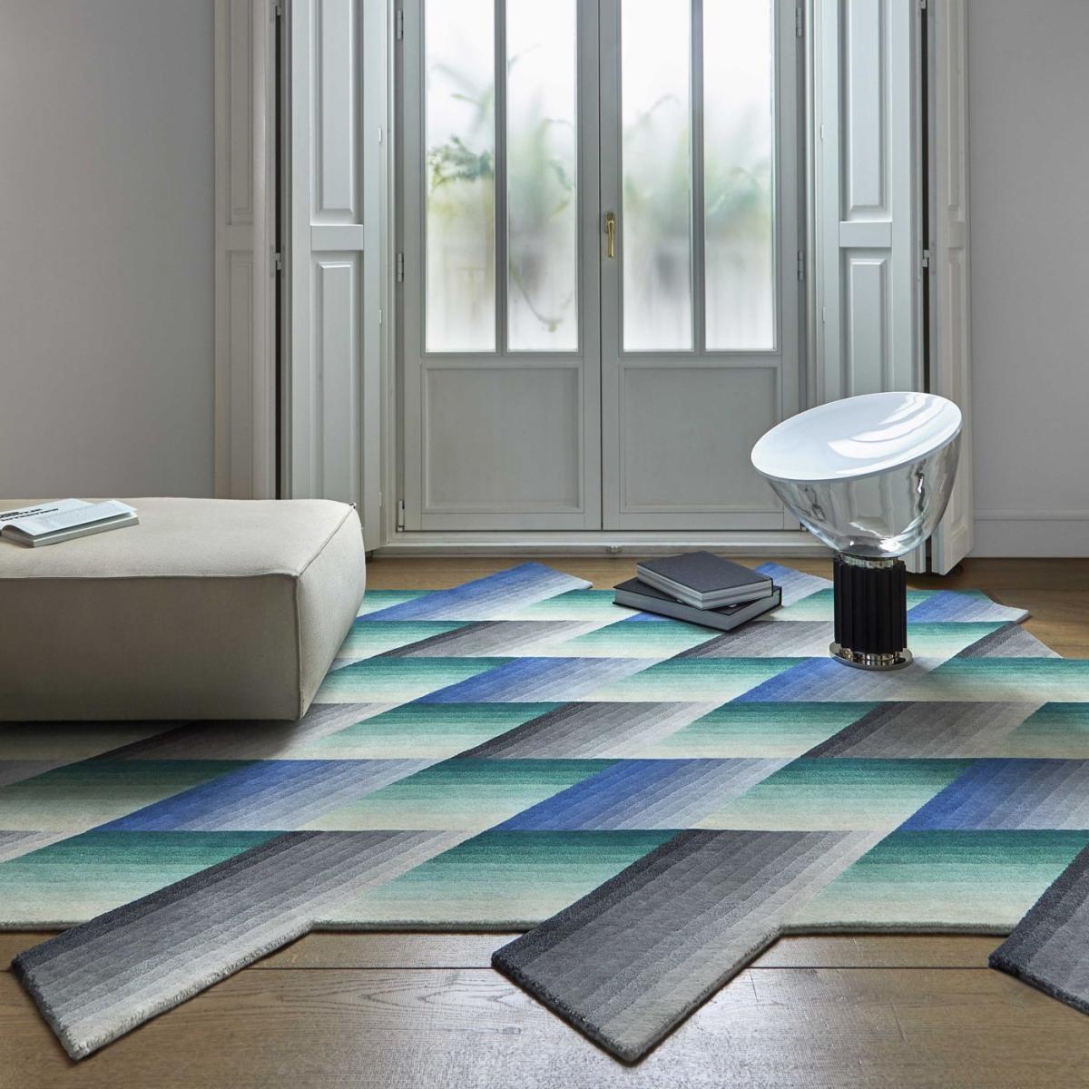 Azul Alfombra Hand Knotted Mirage – image 4