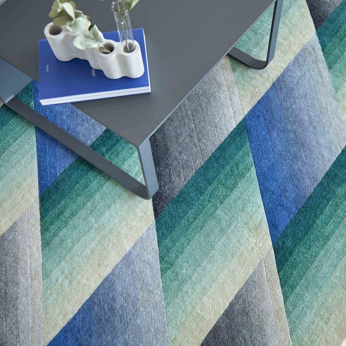 Azul Alfombra Hand Knotted Mirage – image 5