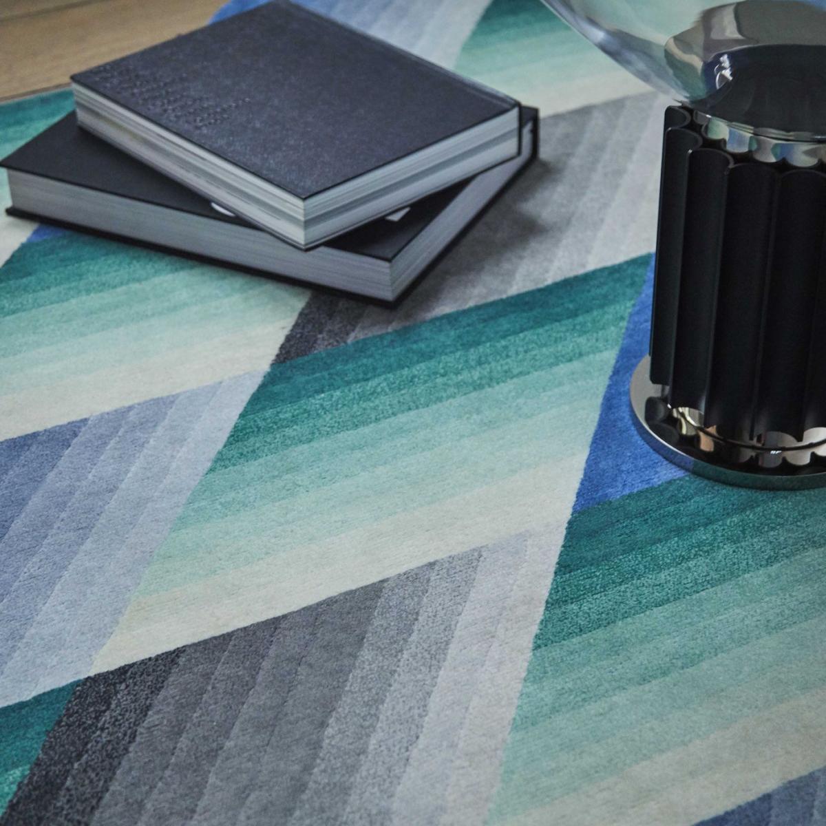Azul Alfombra Hand Knotted Mirage – image 7