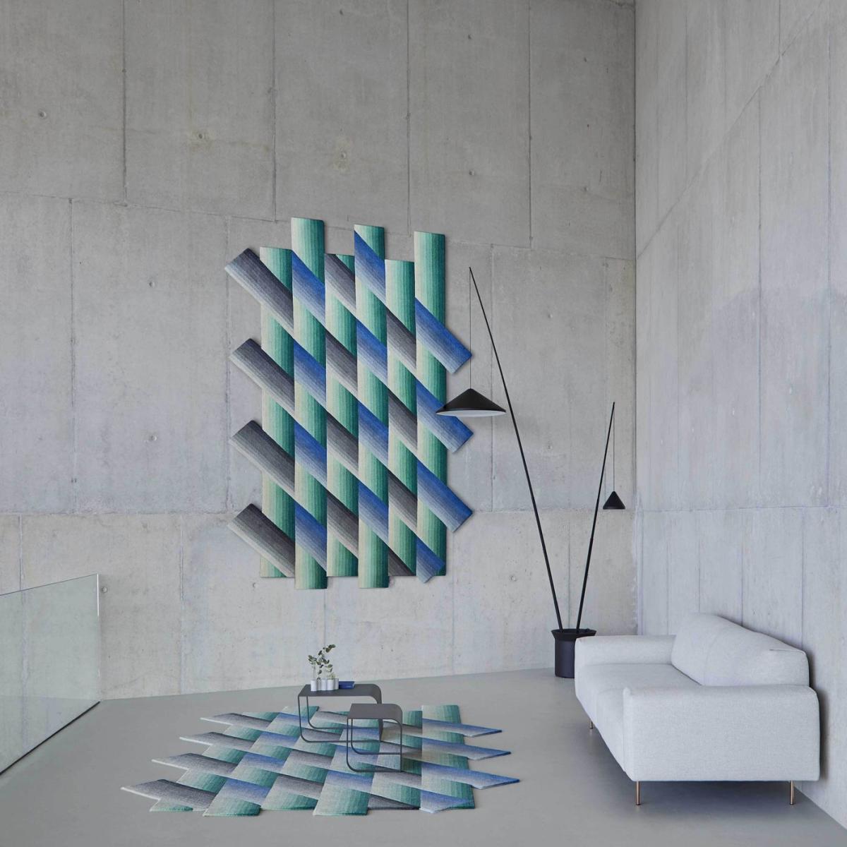 Azul Alfombra Hand Knotted Mirage – image 9