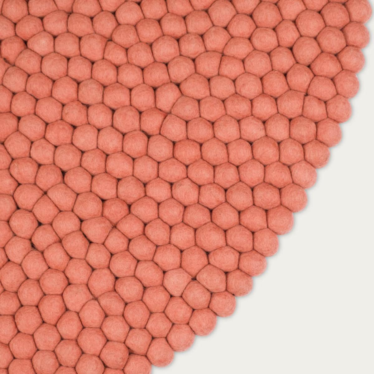 Felt Ball Rug Lea Round – image 2
