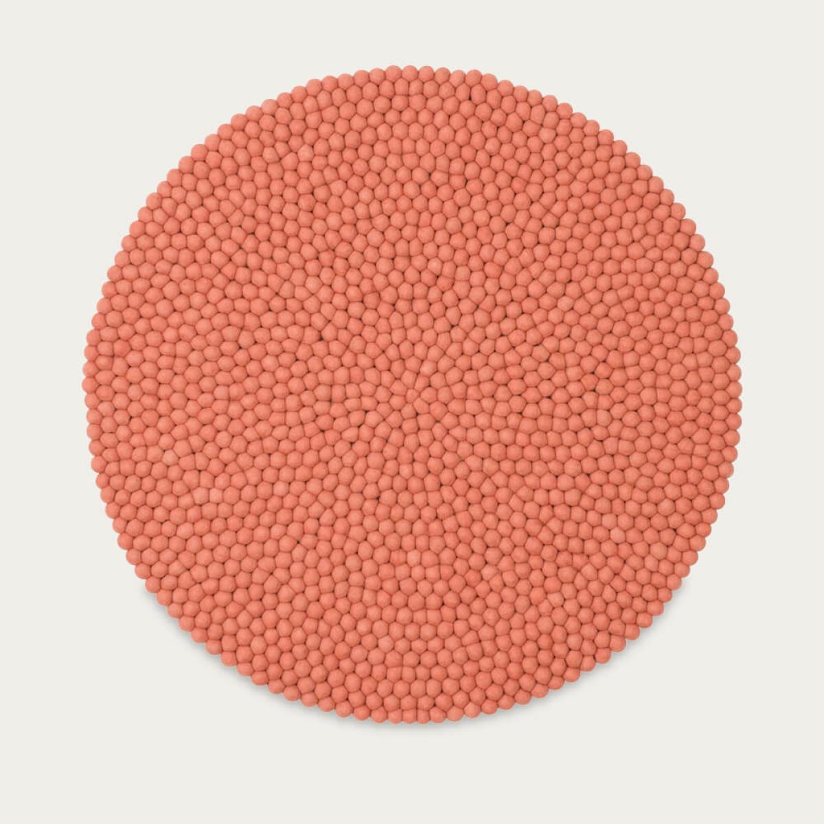 Felt Ball Rug Lea Round – image 1