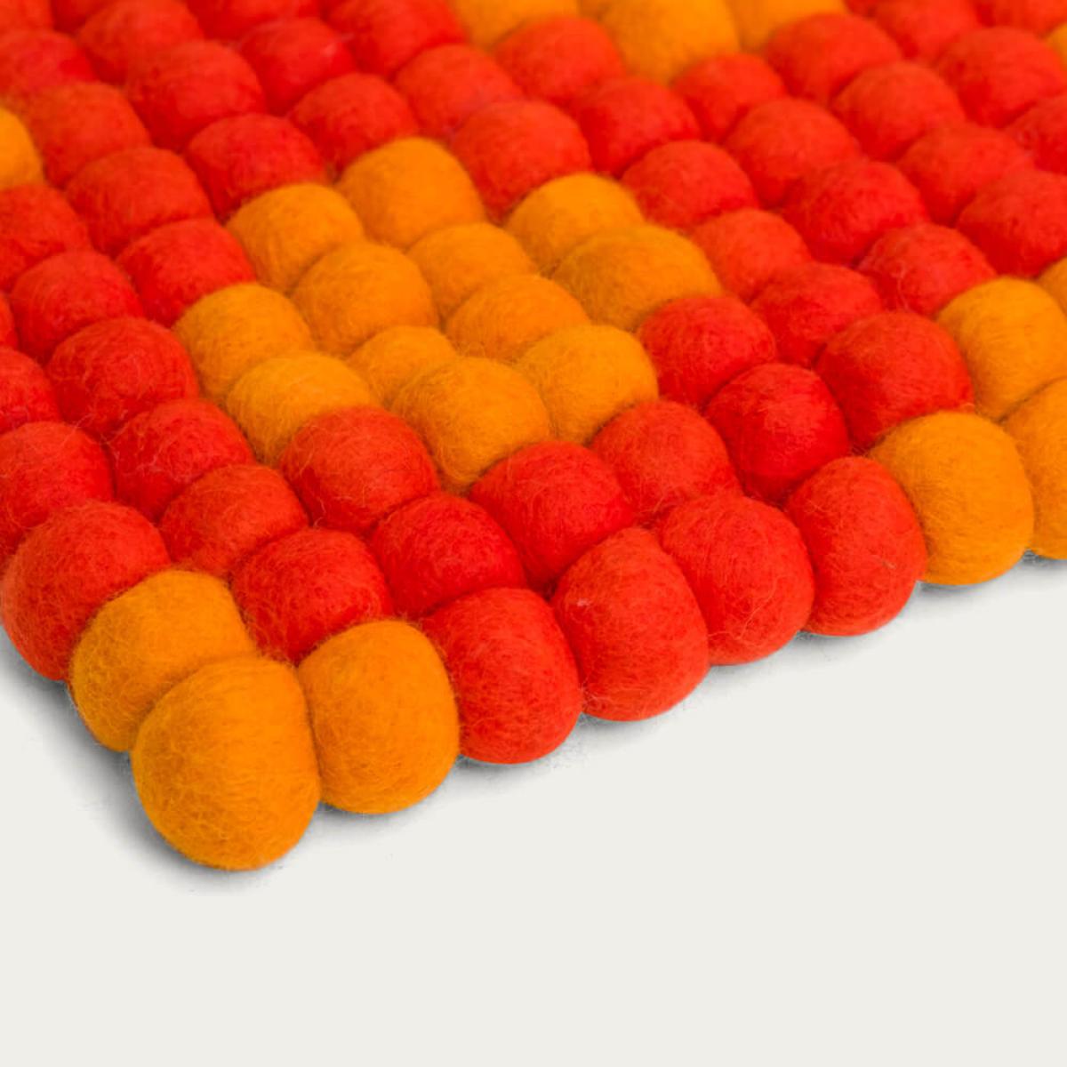 Kerala 2 Felt Ball Rug – image 3