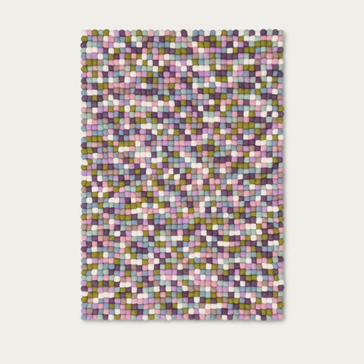 Felt Ball Rug Greta Square – image 1