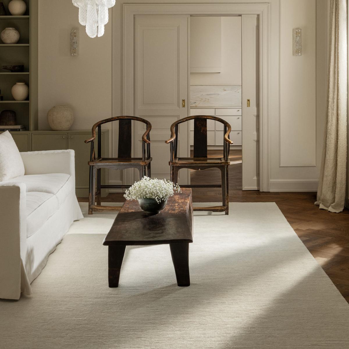 Dusty White Park Rug – image 2
