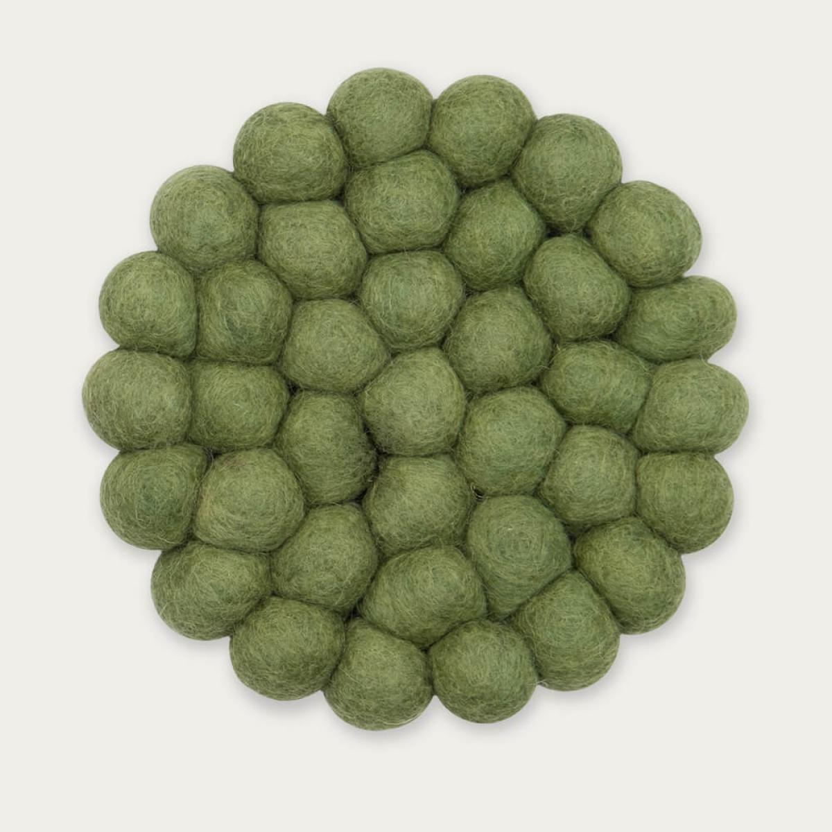 Felt Ball Rug Kaspar Round – image 9
